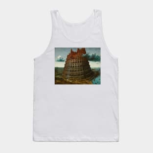 The Tower of Babel (Rotterdam) by Pieter Bruegel the Elder Tank Top